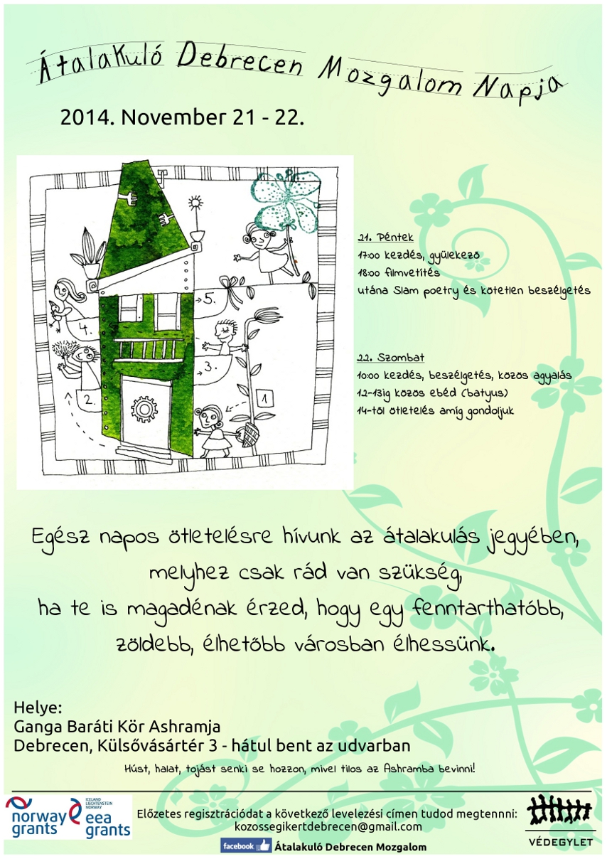 Átalakuló Debrecen plakát